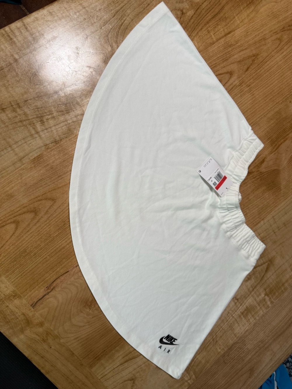 Nike White Skirt with Black Logo